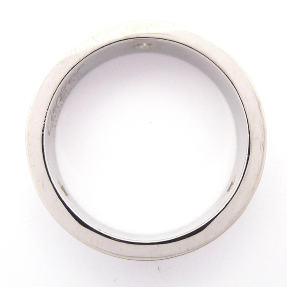 Cartier Love Ring 3 Diamonds White Gold Sz 55 - Picture 4 of 8